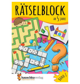 Rätselblock ab 5 Jahre, Band 1, sortiert