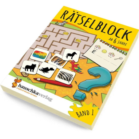 Rätselblock ab 6 Jahre, Band 1, sortiert