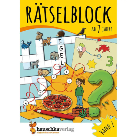 Rätselblock ab 7 Jahre, Band 1