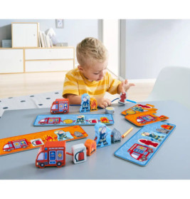 Haba Fädelspiel Feuerwehr