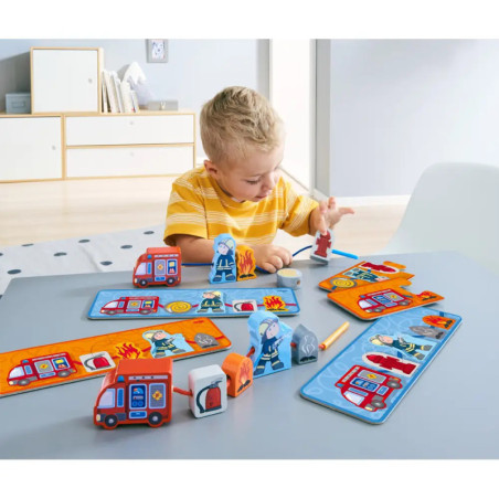 Haba Fädelspiel Feuerwehr