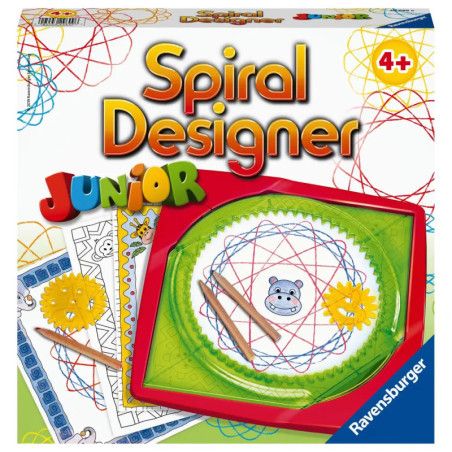Spirale Designer Junior: Bastelset mit Zahnrädern, Stiften, Schablonen und Tiermotiven für Kinder ab 4 Jahren. Spirale Designer Junior: Bastelset mit Zahnrädern, Stiften, Schablonen und Tiermotiven für Kinder ab 4 Jahren.