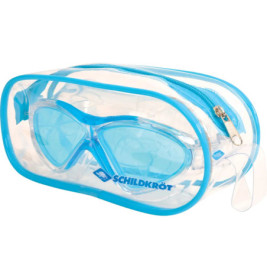 Schildkröt Funsports - Schwimmbrille BALI Junior 4+ im Carrybag, Farbe:blau-transp.
