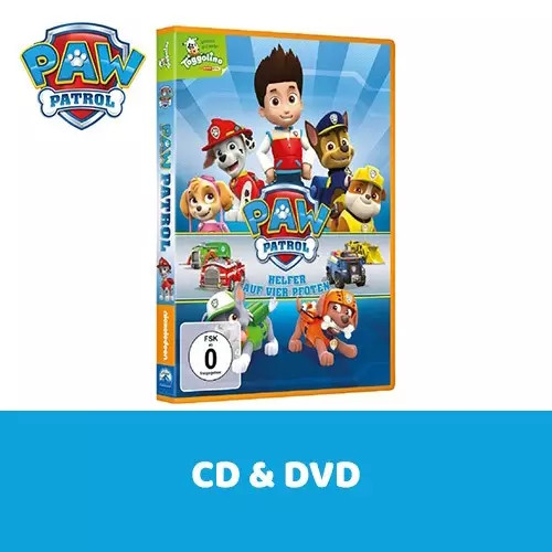 Paw Patrol CD und DVD
