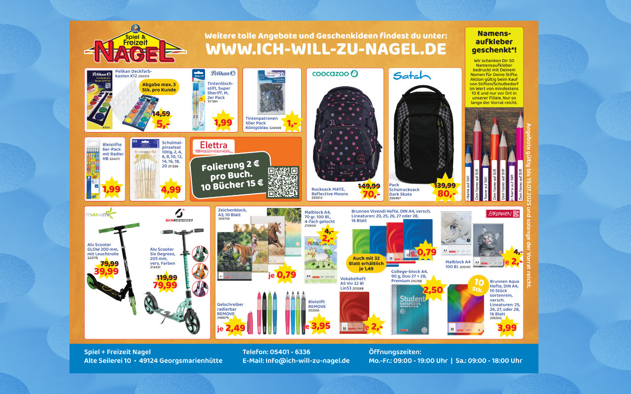 Anzeige ON Angebote