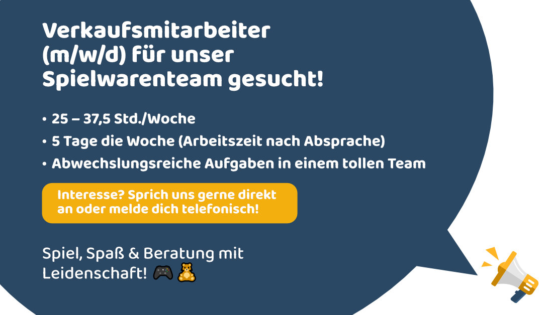 Mitarbeiter/in gesucht!